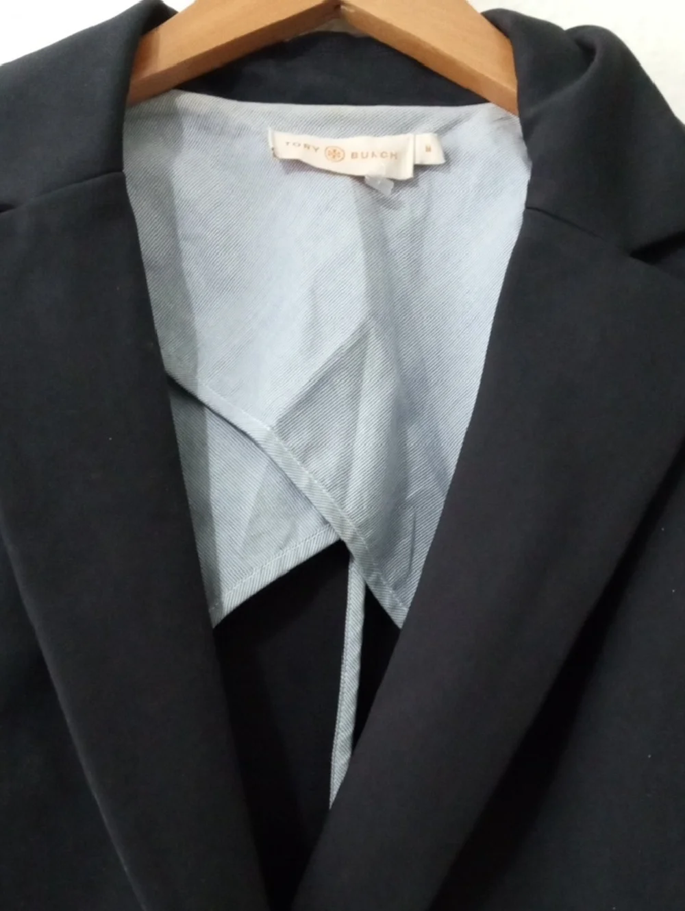 Tory Burch Black Single-Button Blazer - Picture 3 of 10